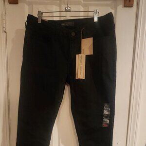 levi's 535 skinny leggings black DENIM JEANS